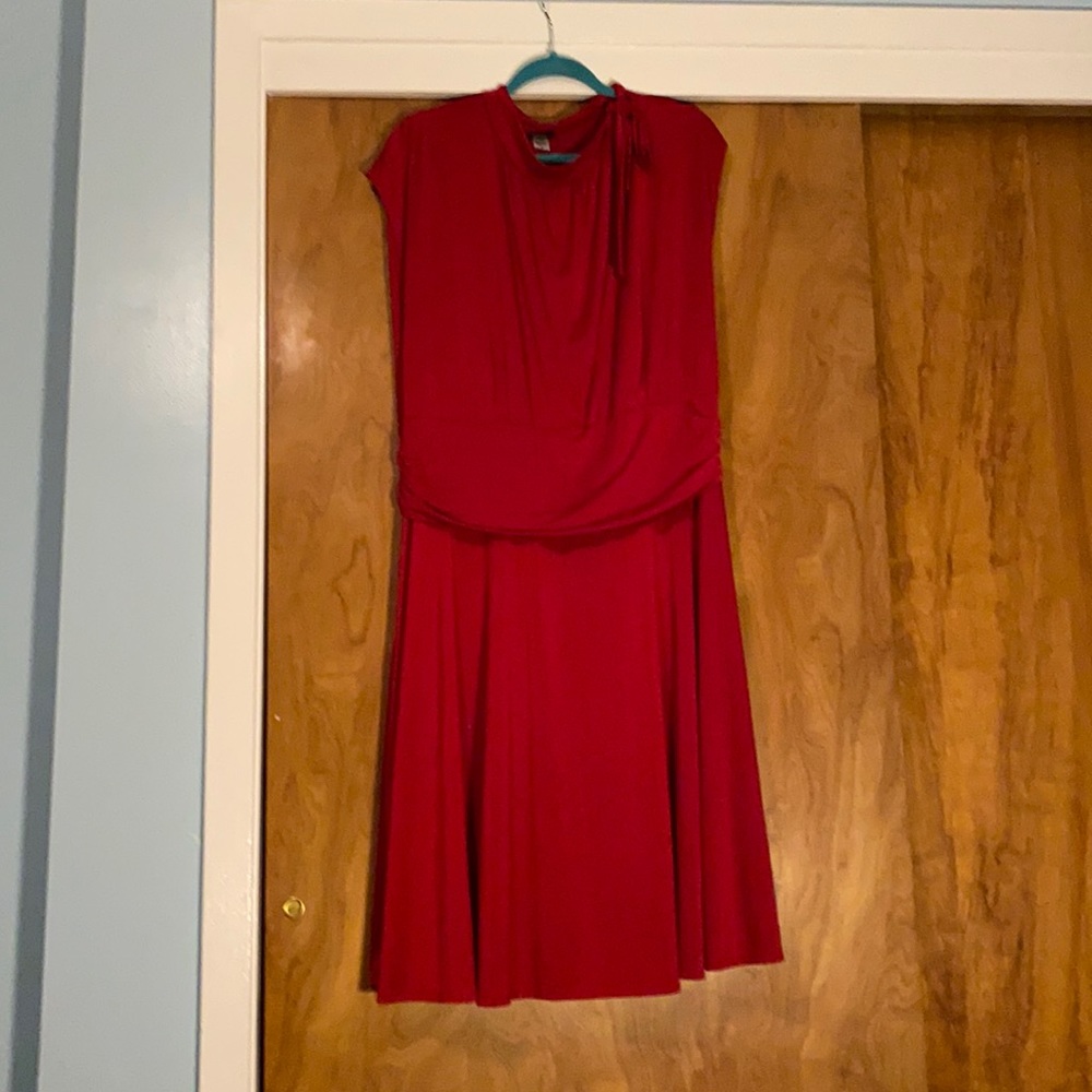 Retrolicious Red Swing Dress